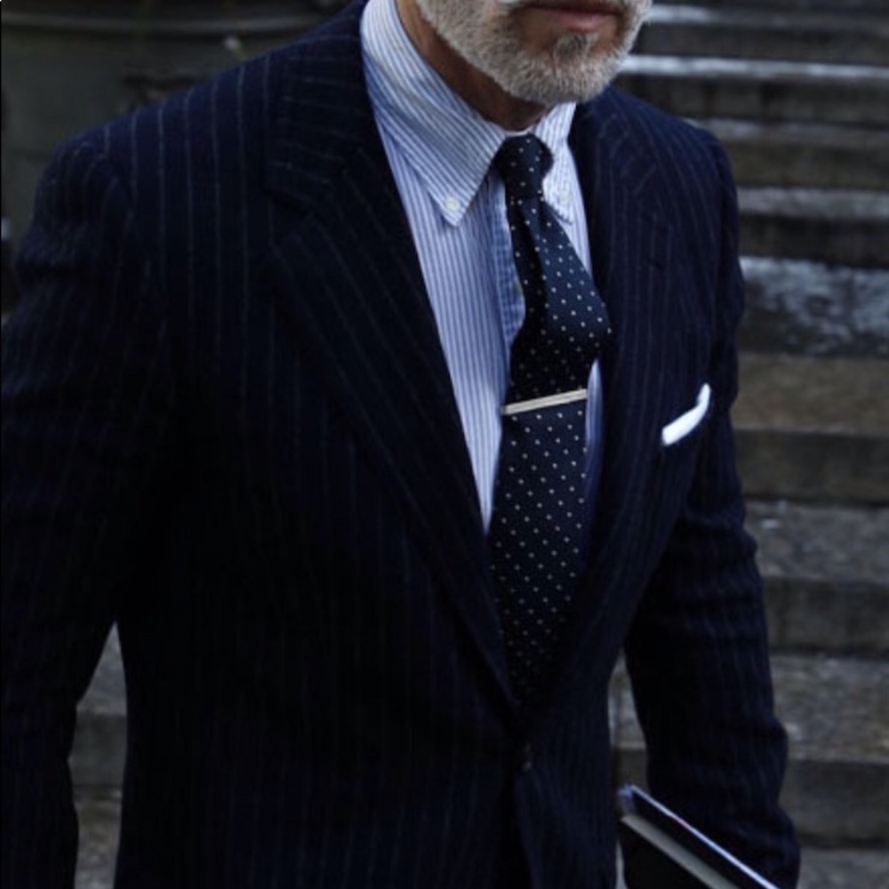 ico Uniforms Men's Polka Dot Silk Necktie